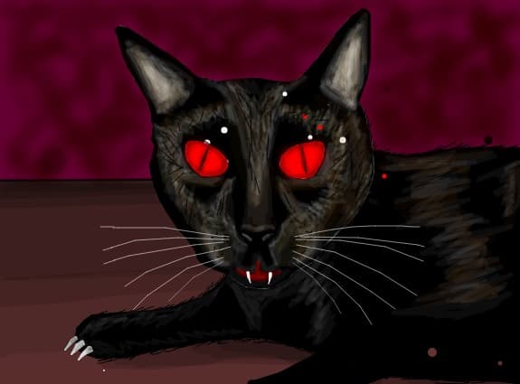 Demon Cat..... >:)