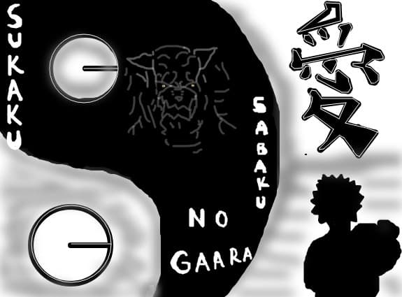 Sabaku No Gaara-Shukaku