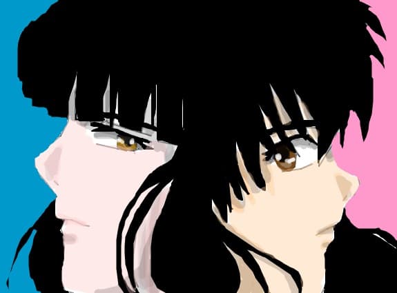 kikyo and kagome