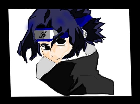 primu meu desen q sasuke