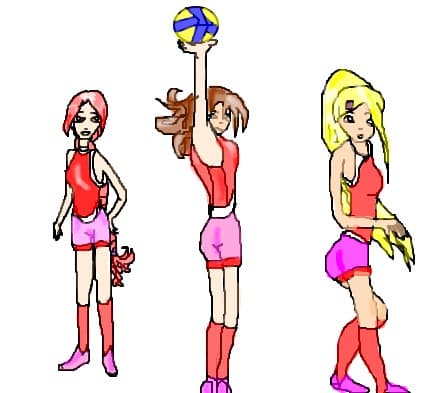 anime witch fotbal