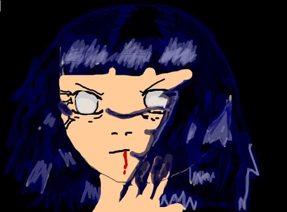 hinata byakugan(stiu ca a iesit urat)