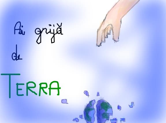 Aveti grija de pamant,altfel s-ar putea sa il distrugeti!