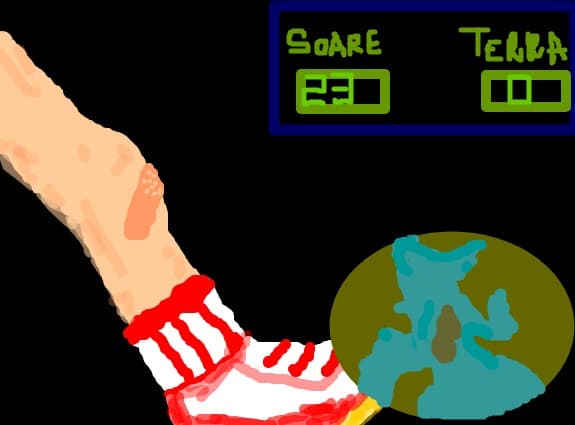 TERRA=MINGE DE FOTBAL?