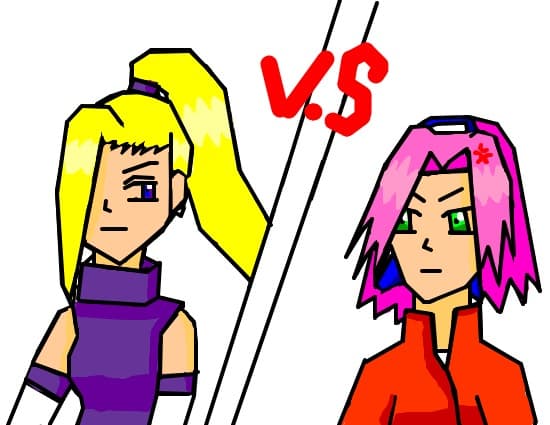 sakura  vs  ino