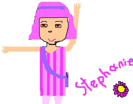 stephanie din lazy town