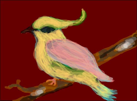 Desen 29929 modificat:pasare