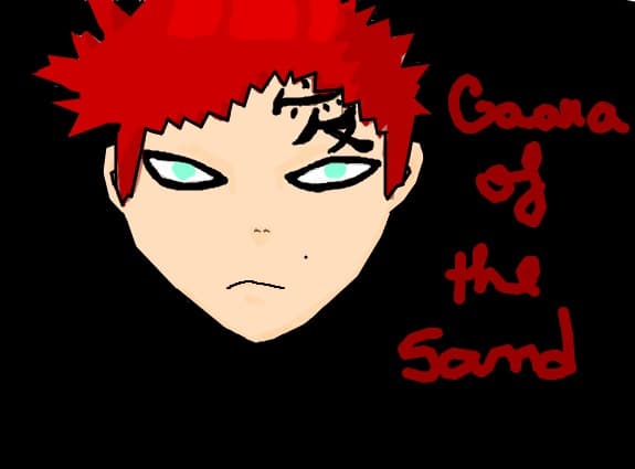 Gaara of the sand