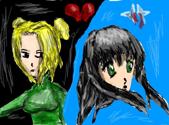 dark vs blonde