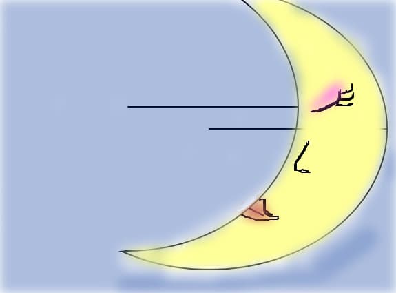 the moon