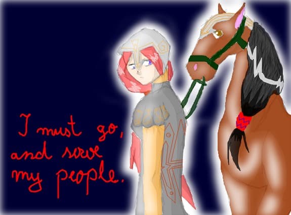 I must go and serve my people.