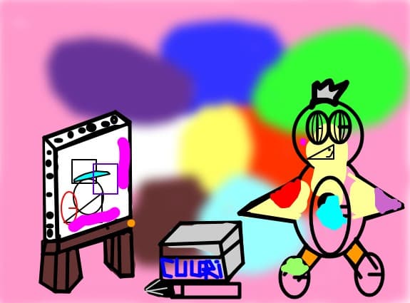 Puisorul pictor