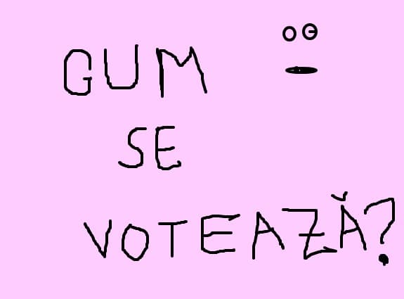 cum se voteaza?