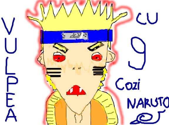 naruto,vulpea q noua cozi