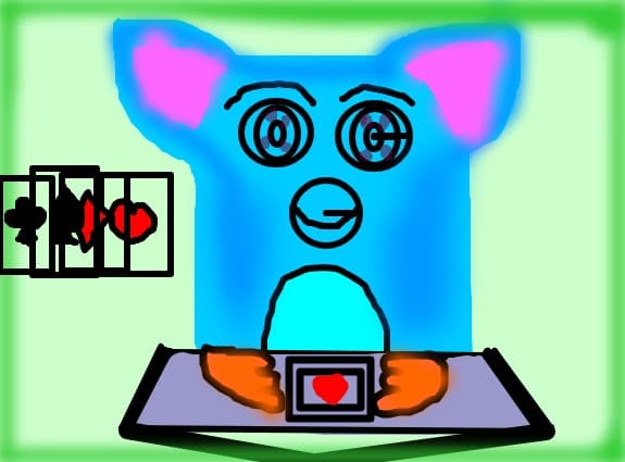 Furby jucand carti