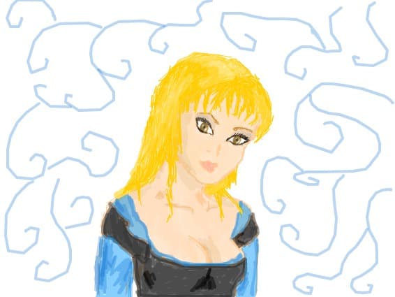 blue