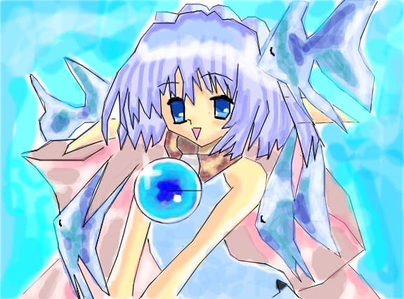 aqua girl....pentru blueangel