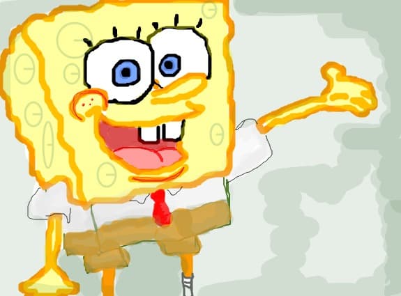 Desen 29426 modificat:sponge bob..