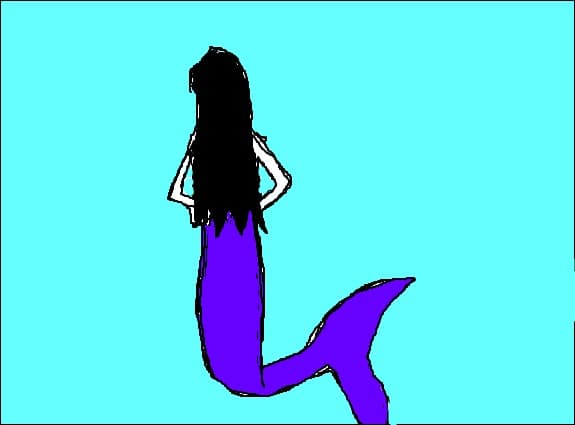 anime mermaid
