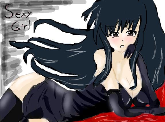 Sexy anime girl