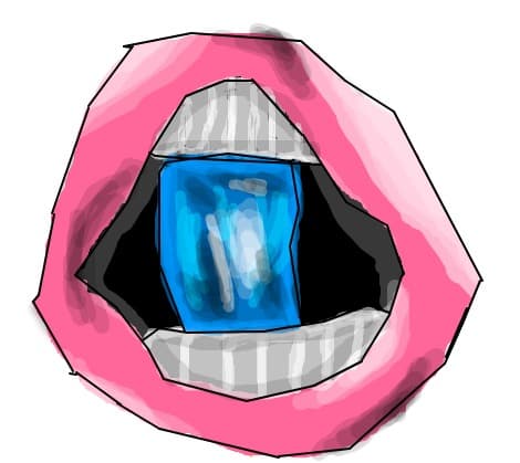 ...glamour lips...