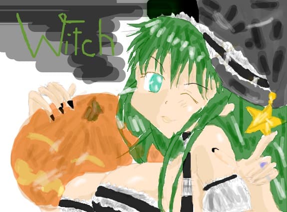 Anime Witch Girl