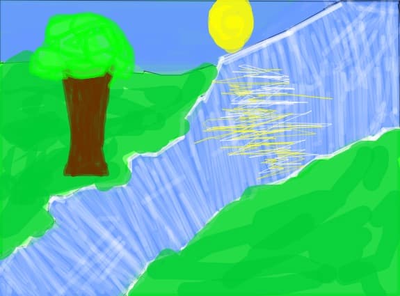 peisaj ptr toti desenatori