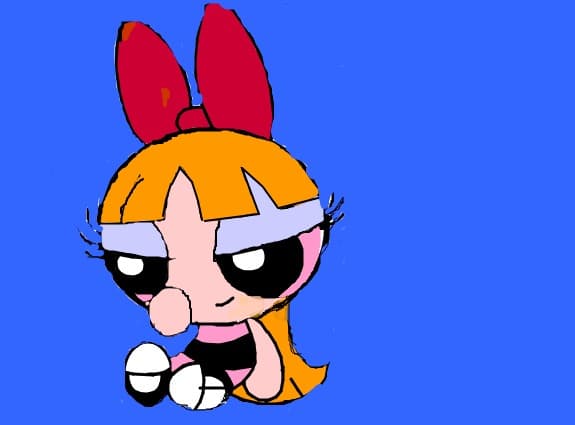 Desen 34380 modificat:Fetitele power puff