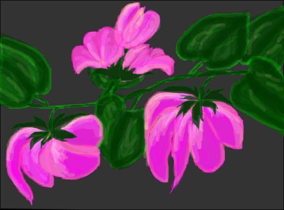 Desen 34126 modificat:flori