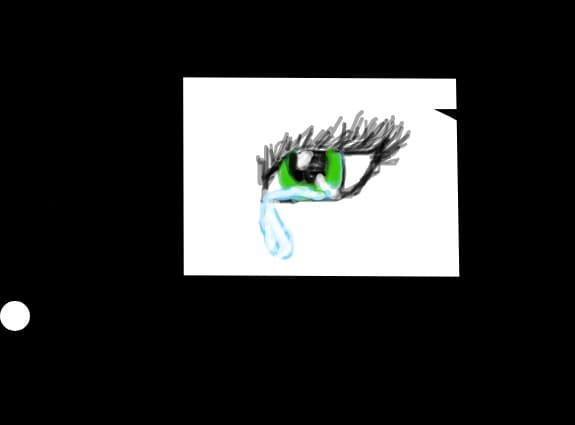 an eye