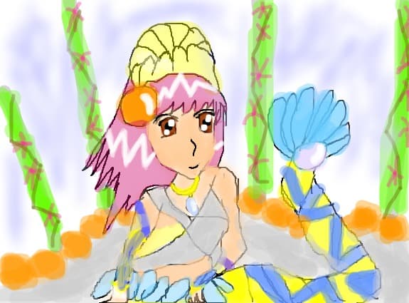 sora in rolul micutei sirene