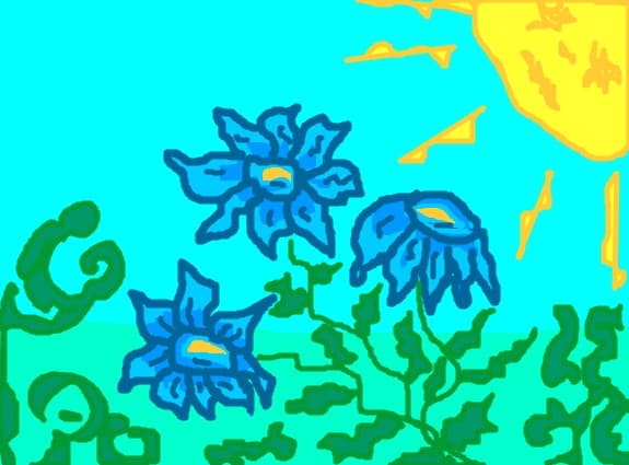 gradina cu flori