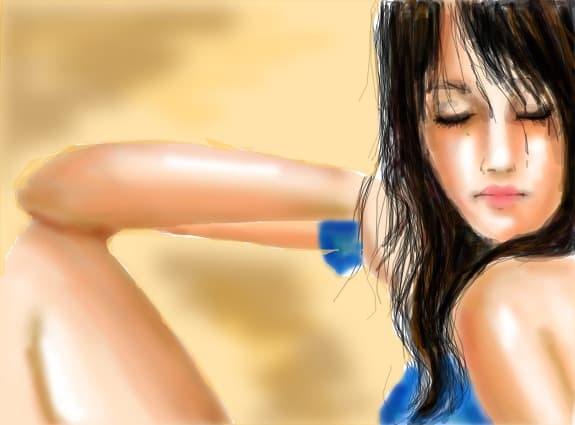 a girl