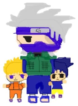 sasuke,naruto,kakashi