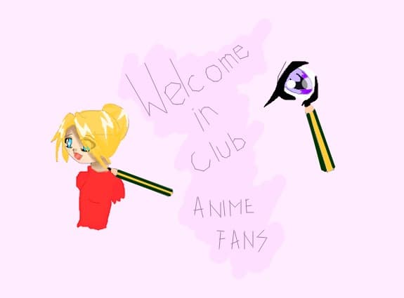 WELCOME IN CLUB ..ANIME FANS(cine vrea sa intre in club sa lase com.