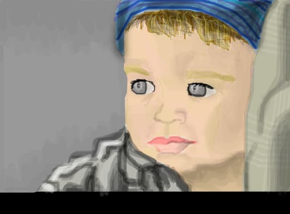 portret copil