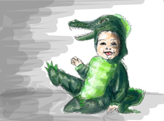 Desen 36683 modificat:crocodil
