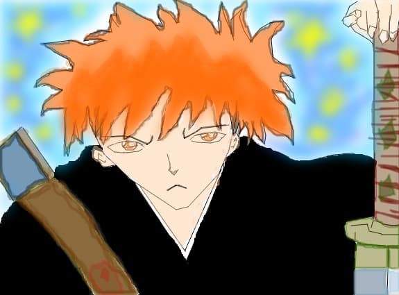 kurosaki ichigo....he... he ...pai macar am incercat