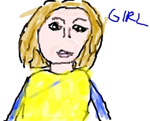 a girl