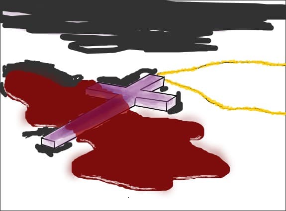 Blood...