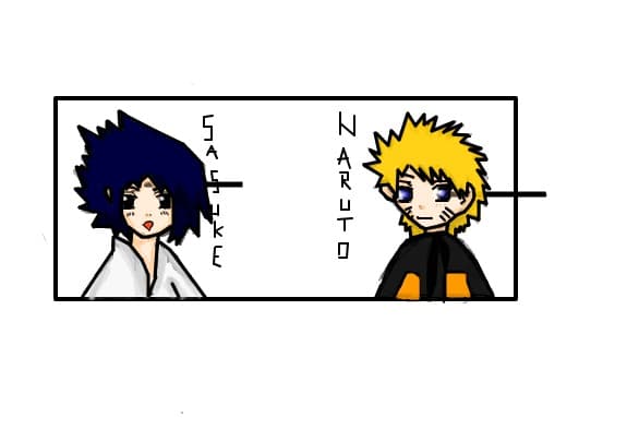 Sasuke si Naruto Shippuden (Chibi)