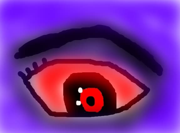red eyes
