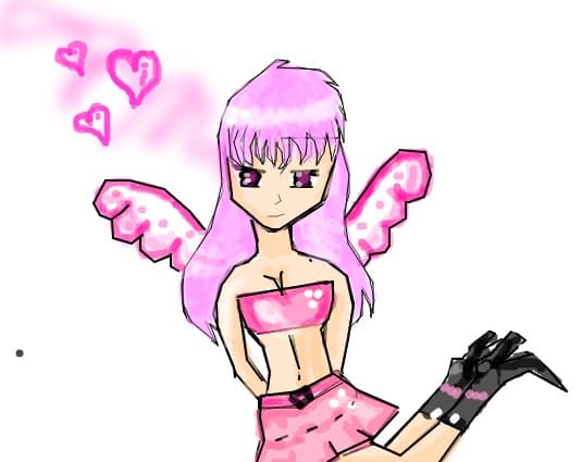 little anime angel
