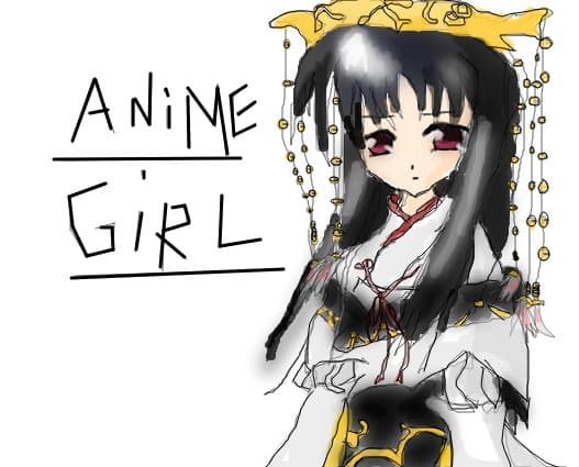 Anime Girl de Anko_Irina (mov inchis)