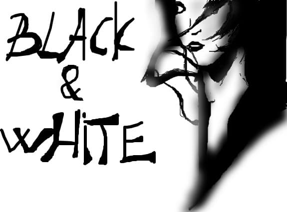 BLACK &amp; WHITE