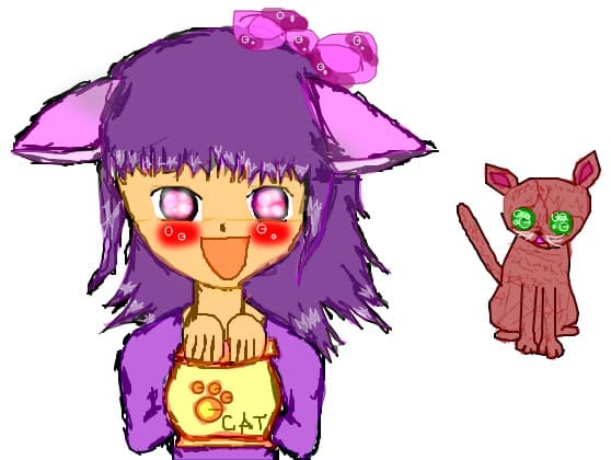 Angel cat