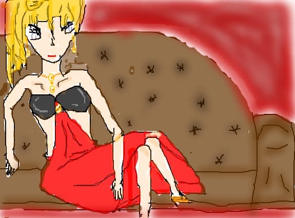 layla hamilton as Salome in Vegas