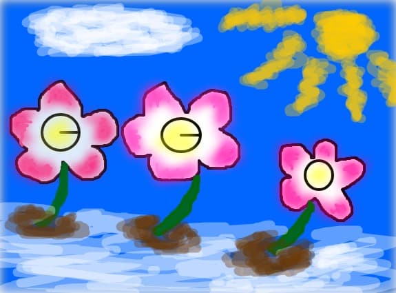 trei floricele