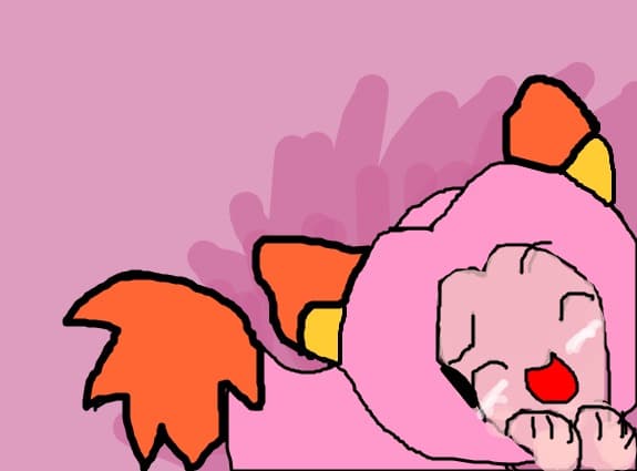 sakura sa a dog
