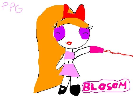 blosom machiara din power puff girls